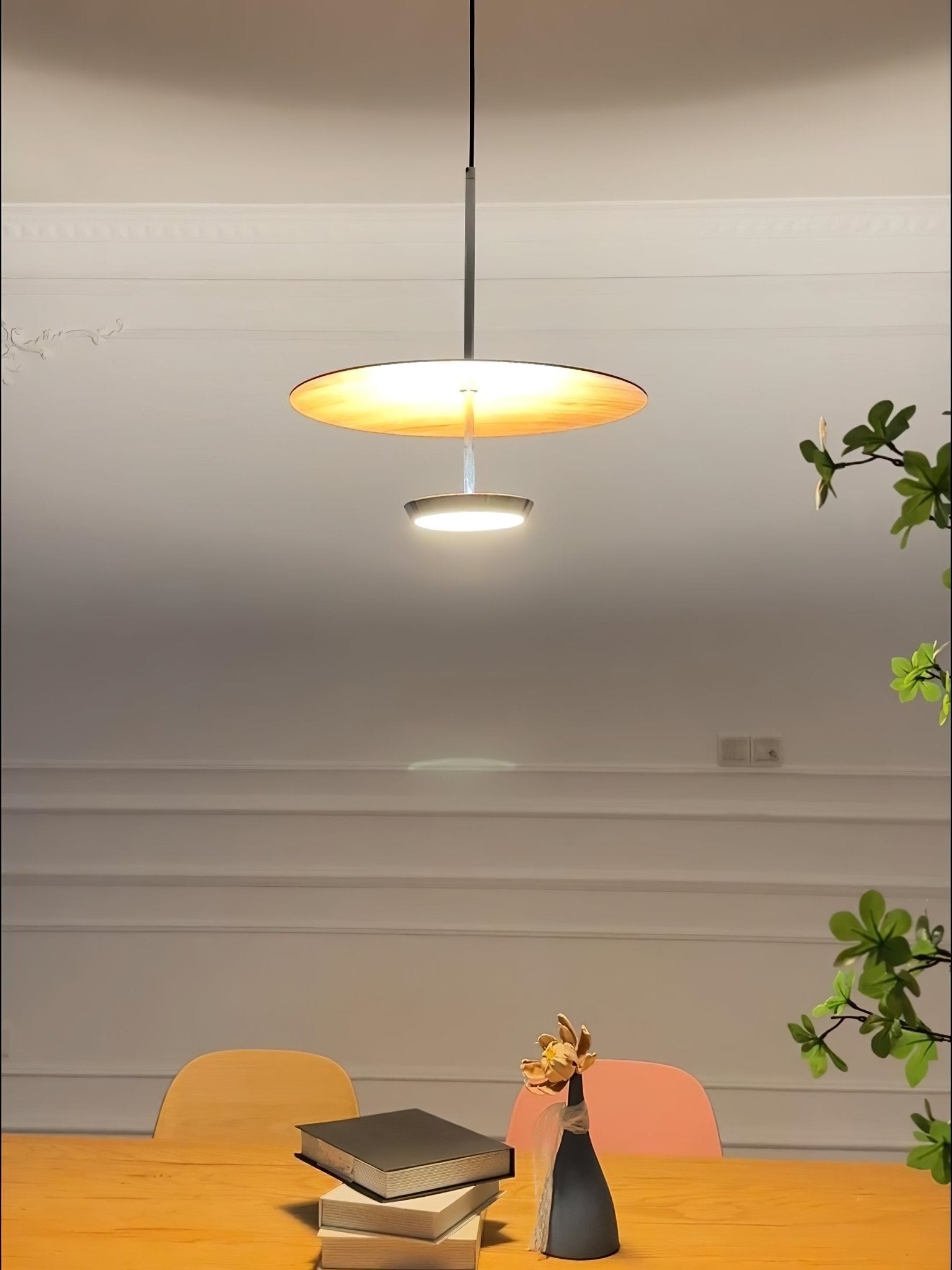 Orivon Halo Disc Pendant