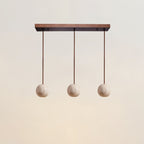 Orvella Travertine Sphere Pendant