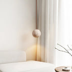 Orvella Travertine Sphere Pendant