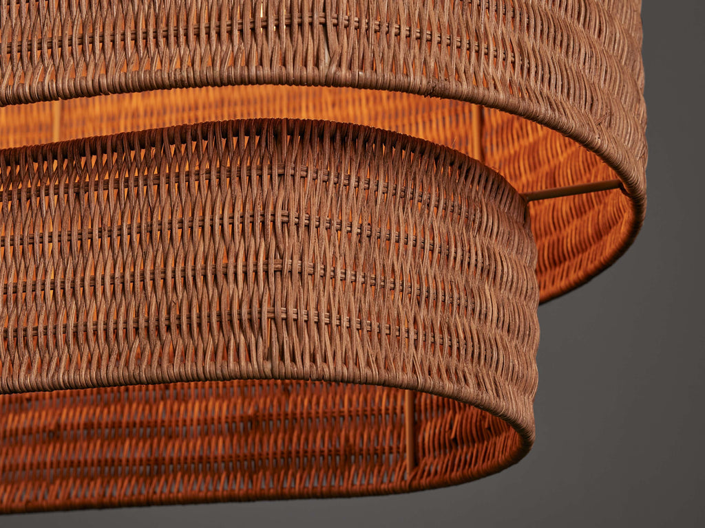 Palomar Rattan Linear Chandelier