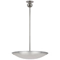 Paloma Contreras Comtesse Medium Uplight Chandelier in Polished Nickel Ceiling Light W24"