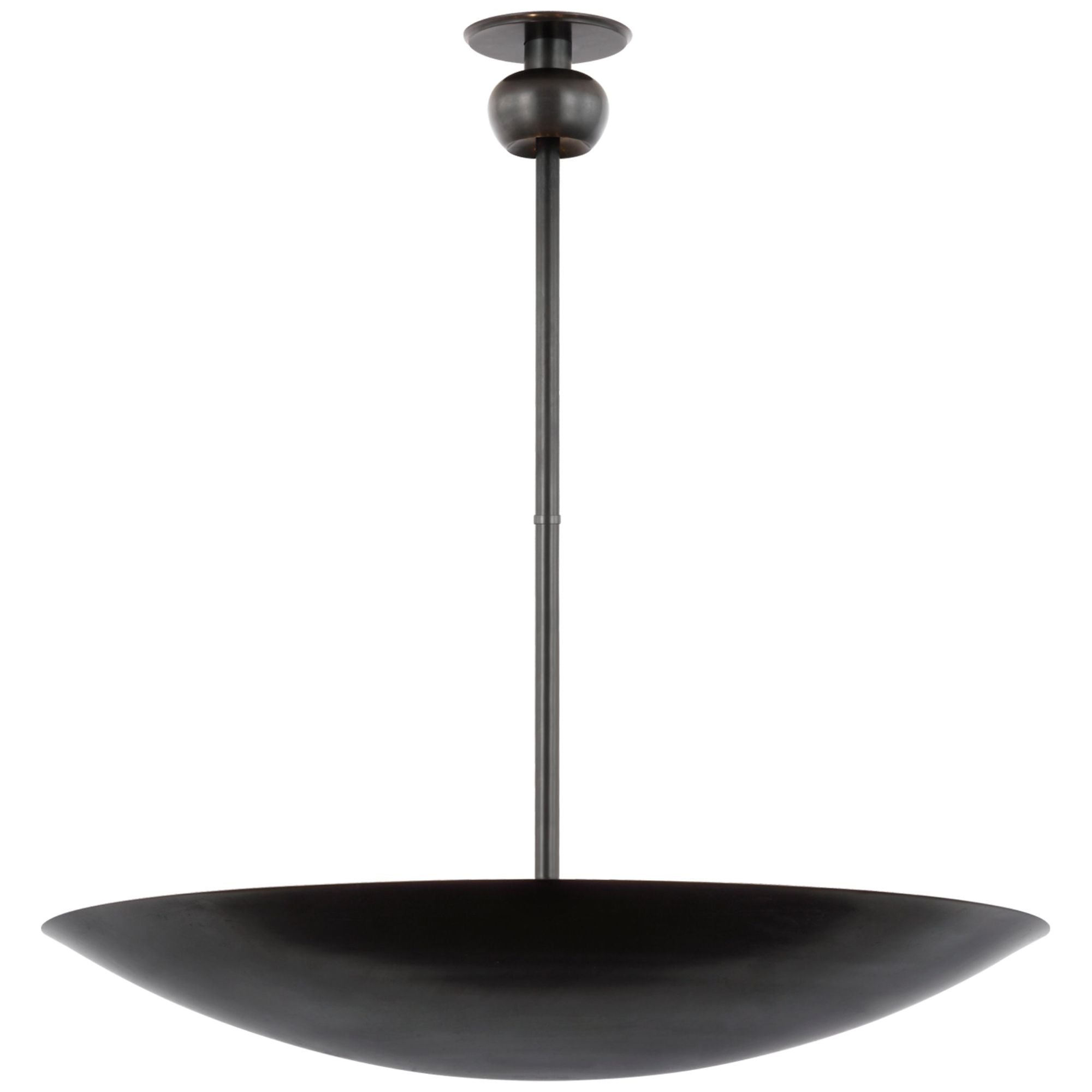 Paloma Contreras Comtesse XL Uplight Chandelier in Bronze Ceiling Light W38.75"