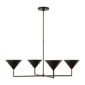 Paloma Contreras Orsay XL Chandelier in Bronze Ceiling Light W38"
