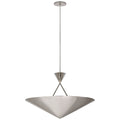 Paloma Contreras Orsay Medium Chandelier in Polished Nickel Ceiling Light W30"