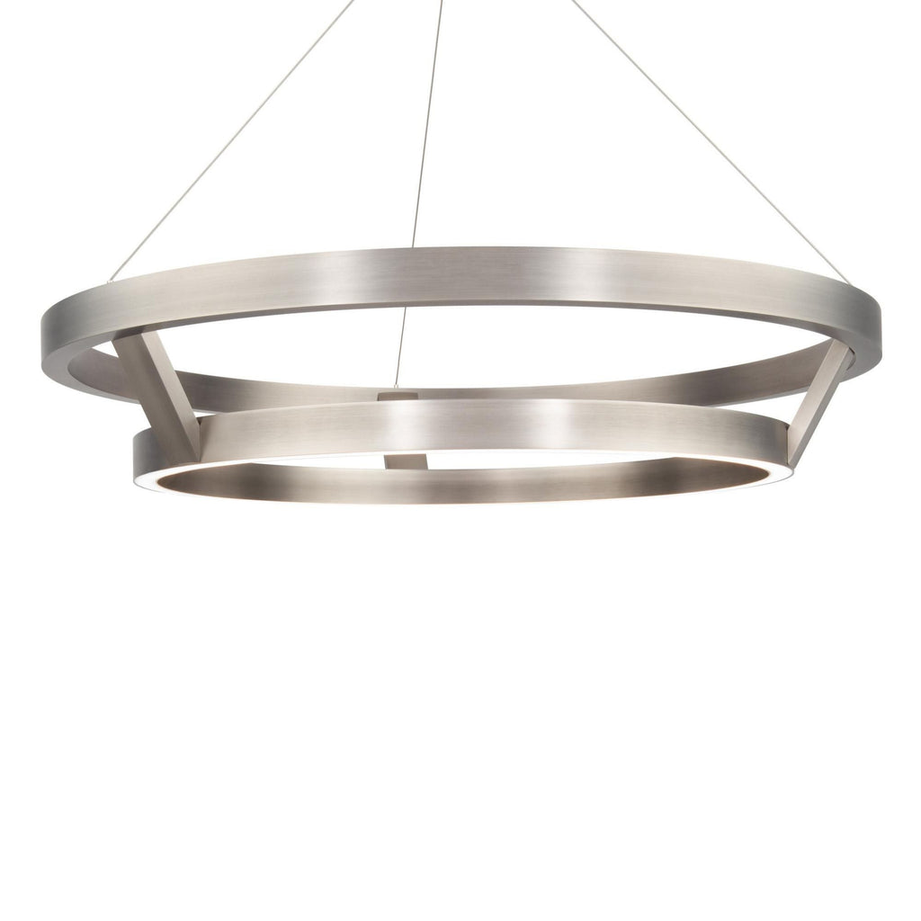 Imperial 42in LED Chandelier 3000K in Brushed Nickel