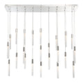 Modern Forms PD-35623L-PN 3000K 120.5 Watt Magic LED Linear Chandelier in Polished Nickel