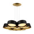 Modern Forms PD-52734-GL 3000K 129 Watt Marimba LED Chandelier in Gold Leaf