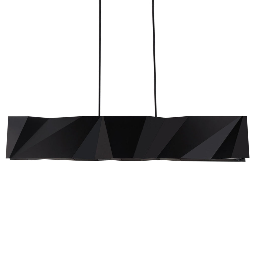 Intrasection 56in LED Linear Chandelier 3000K in Black