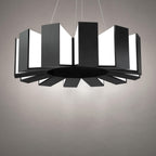 Chronos 34in LED Chandelier 3000K in Black