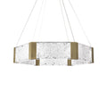 Modern Forms PD-76034-AB 3000K 32 Watt Forever LED Chandelier in Aged Brass