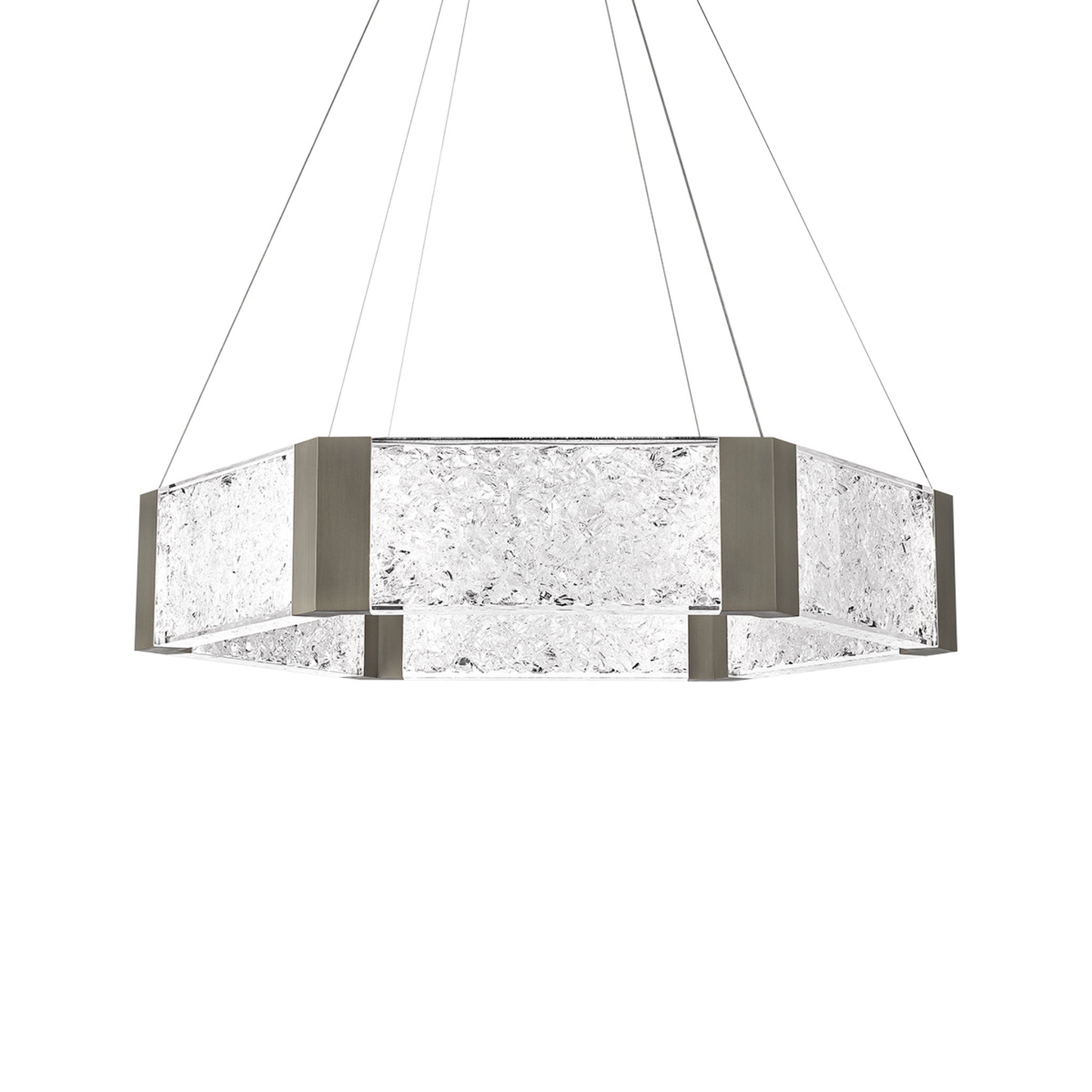 Modern Forms PD-76034-AN 3000K 32 Watt Forever LED Chandelier in Antique Nickel