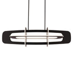 Vesta 50in LED Linear Chandelier 3000K in Black