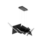 Konstrukt 48in LED Linear Chandelier 3000K in Black