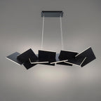 Konstrukt 48in LED Linear Chandelier 3000K in Black