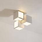 PrismLine Minimalist Geometric LED Ceiling Light