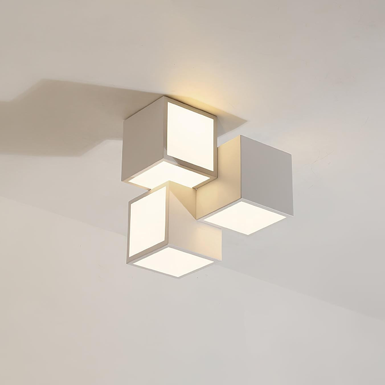 PrismLine Minimalist Geometric LED Ceiling Light