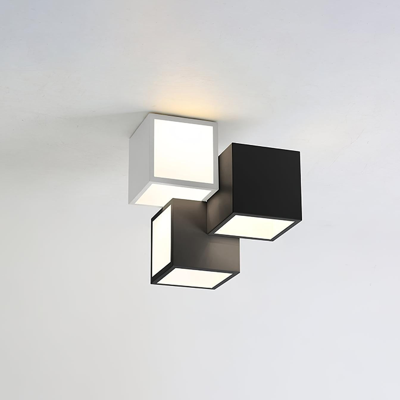 PrismLine Minimalist Geometric LED Ceiling Light