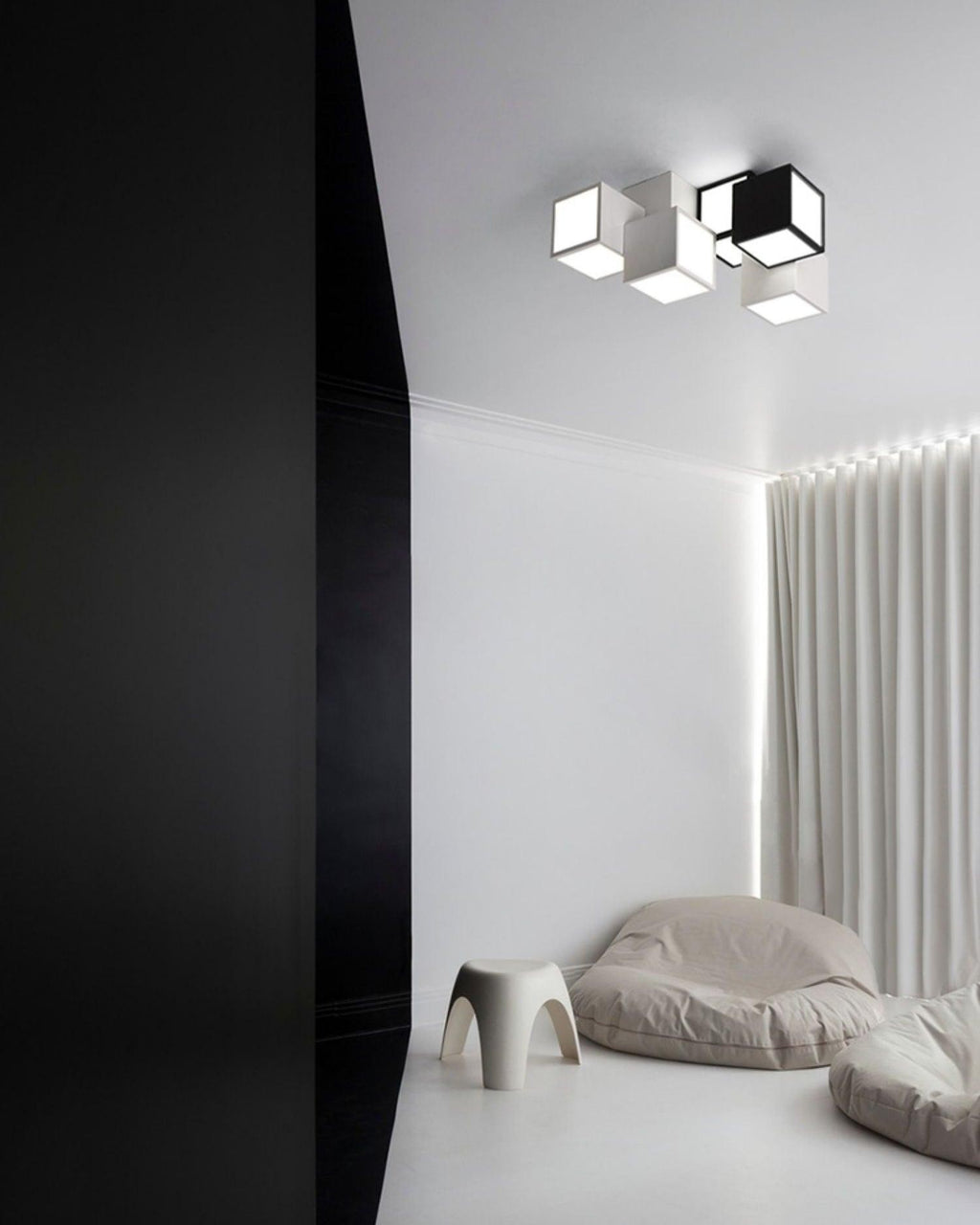 PrismLine Minimalist Geometric LED Ceiling Light