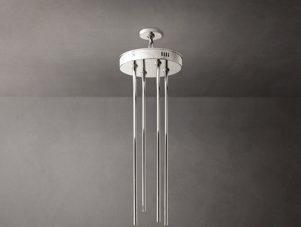 Arcachon LED Round Two-Tier Chandelier 60"