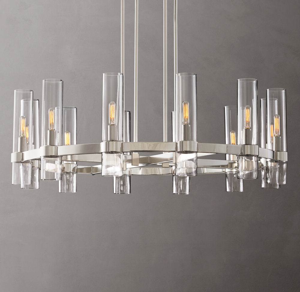 Ravelle Round Chandelier 36"