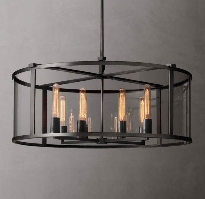 Beckman Round Chandelier 33"