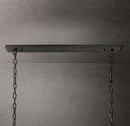Harlow Crystal Rectangular Chandelier 62"