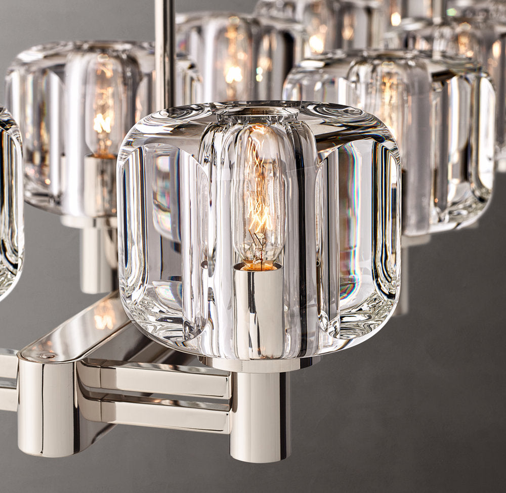 Demaret Double Linear Chandelier 54"