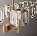 Demaret Double Linear Chandelier 54"