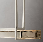Audubon Crystal Single Bar Linear Chandelier 60"