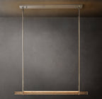 Audubon Crystal Single Bar Linear Chandelier 60"