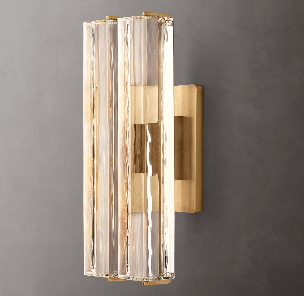 Audubon Crystal Double Sconce
