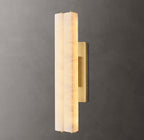 Audubon Alabaster Double Sconce