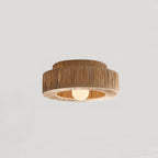 Raffora Natural Straw Ceiling Lamp