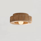 Raffora Natural Straw Ceiling Lamp