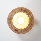 Raffora Natural Straw Ceiling Lamp