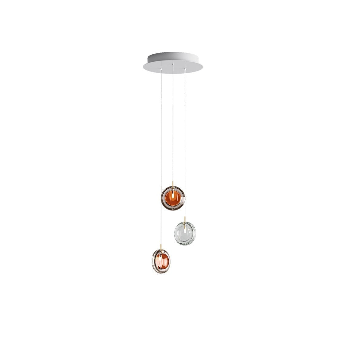 Refrax Crystal Lens Chandelier