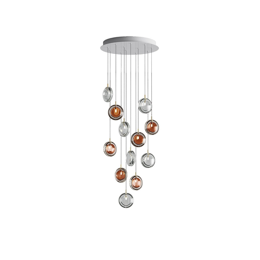 Refrax Crystal Lens Chandelier