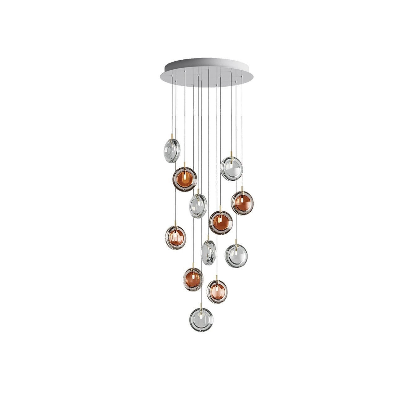 Refrax Crystal Lens Chandelier