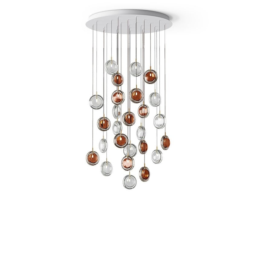 Refrax Crystal Lens Chandelier
