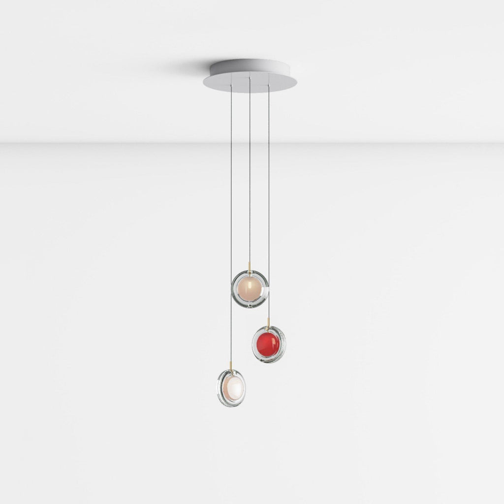 Refrax Crystal Lens Chandelier