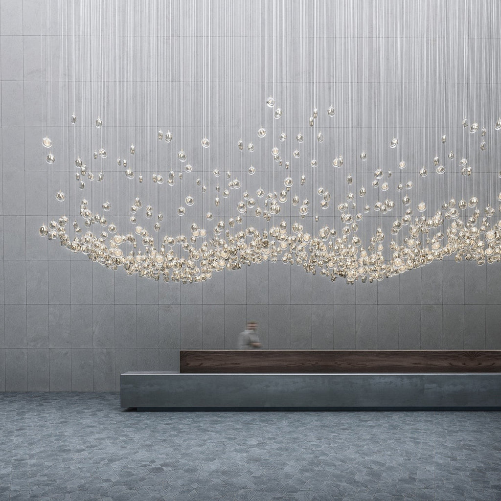 Refrax Crystal Lens Chandelier