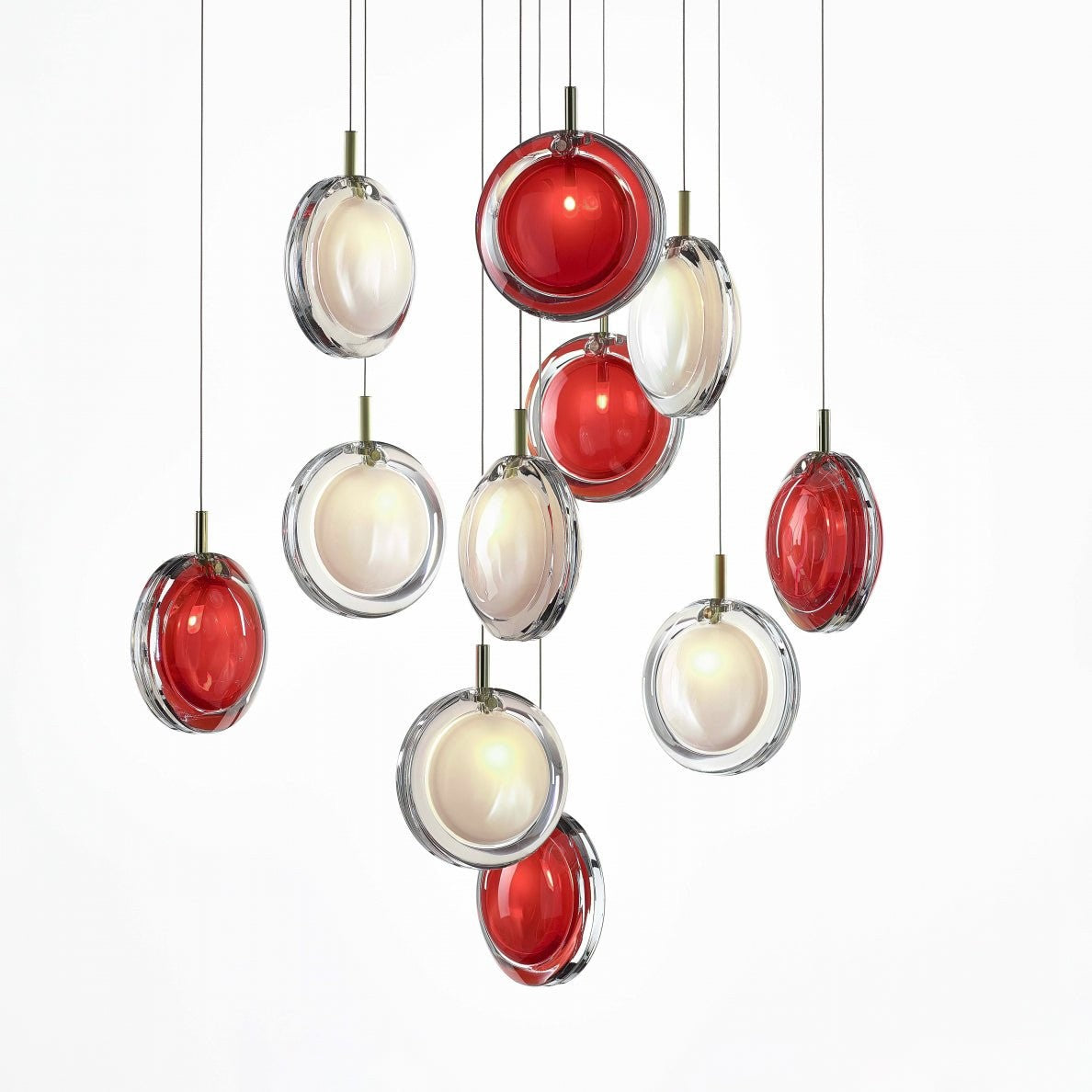 Refrax Crystal Lens Chandelier