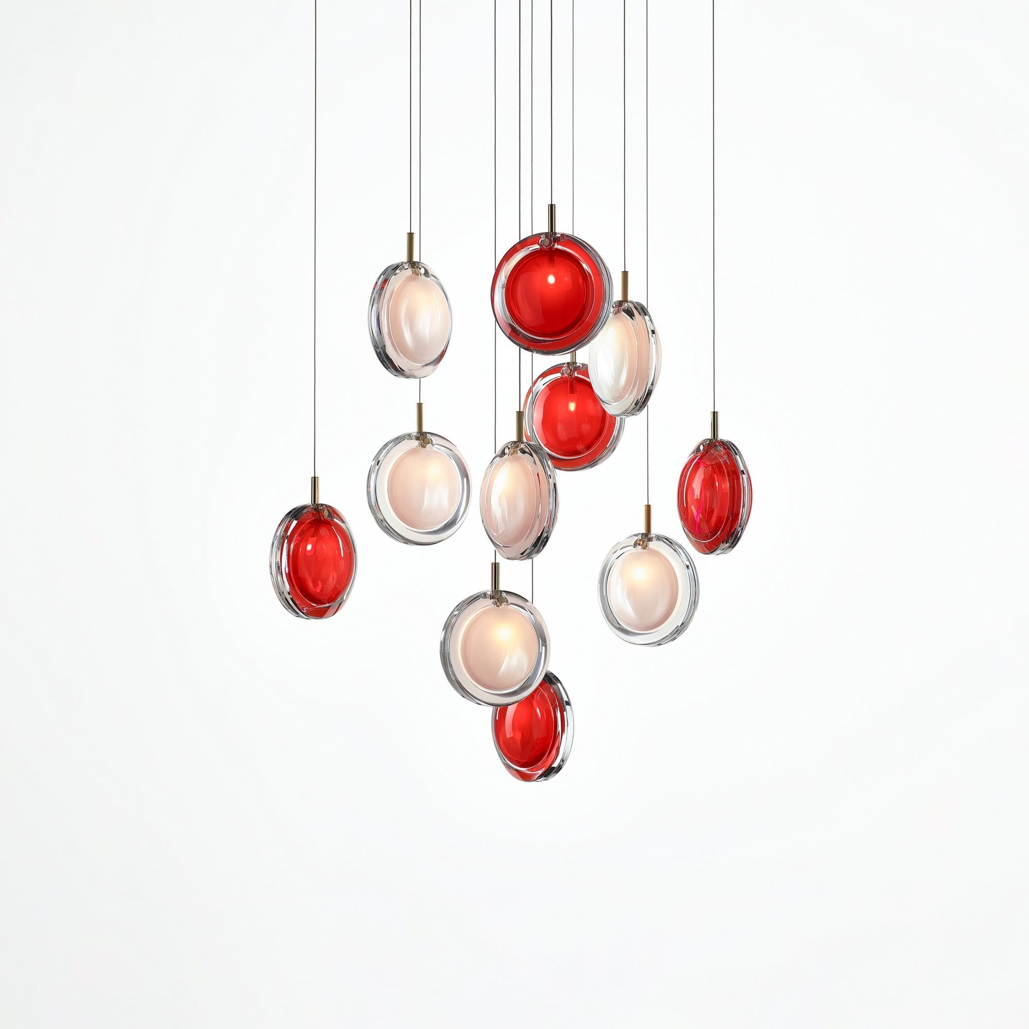 Refrax Crystal Lens Chandelier