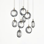Refrax Crystal Lens Chandelier