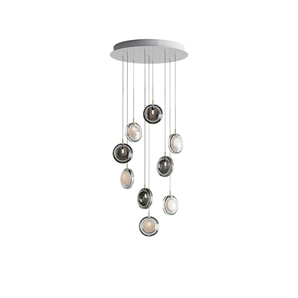 Refrax Crystal Lens Chandelier