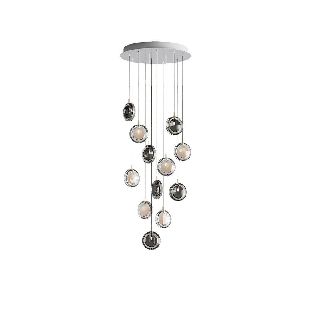 Refrax Crystal Lens Chandelier