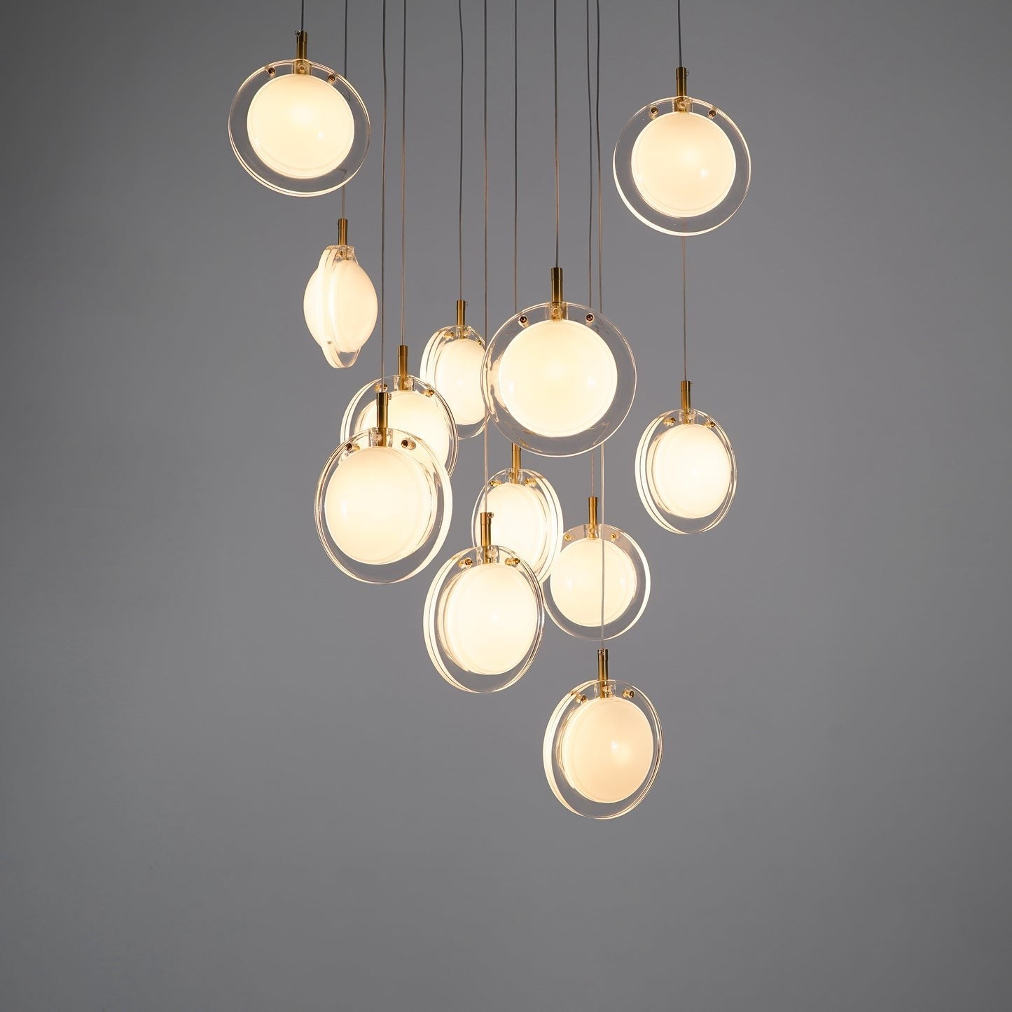 Refrax Crystal Lens Chandelier