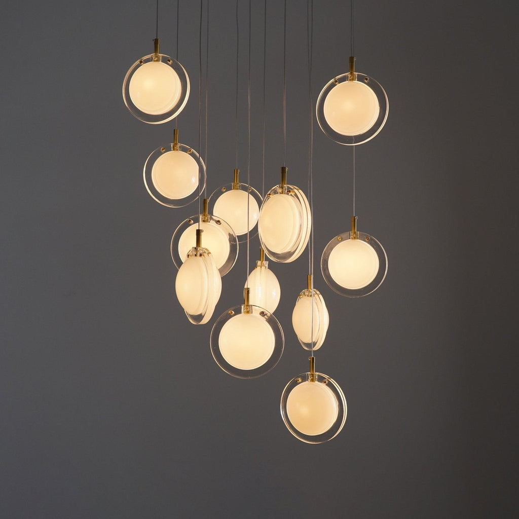 Refrax Crystal Lens Chandelier