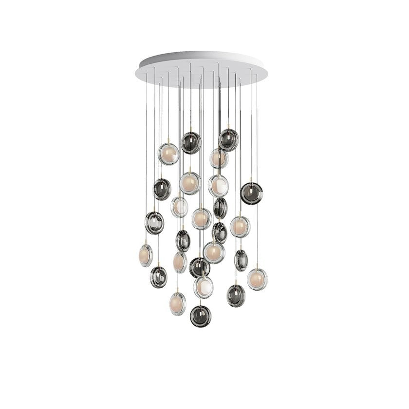 Refrax Crystal Lens Chandelier