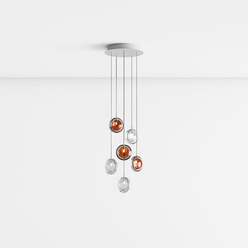 Refrax Crystal Lens Chandelier